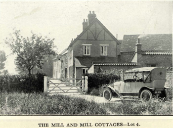Mill Cottages in 1925